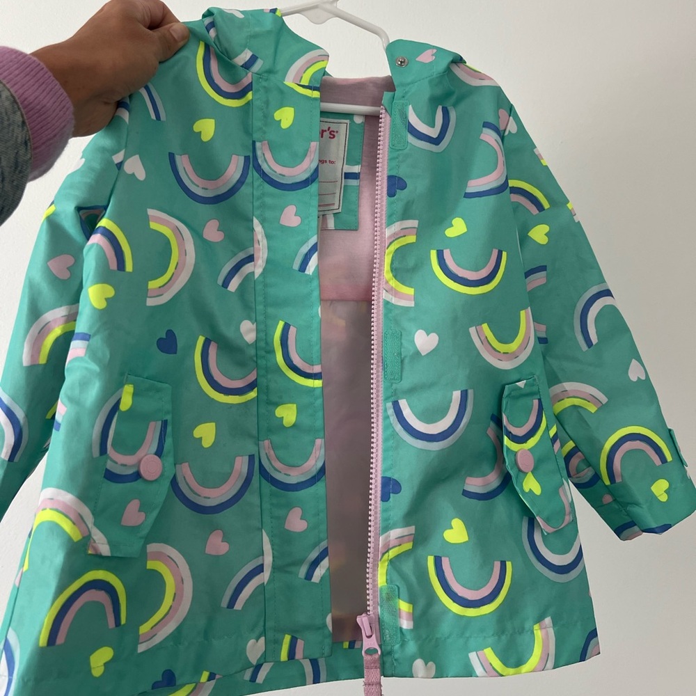Toddler Girls Rain jacket 3T